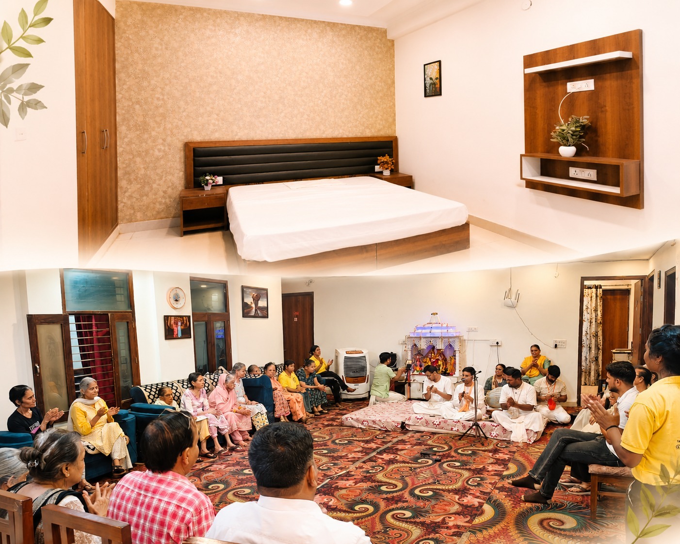 Comfortable Living Spaces — Elder lady relaxing in private room